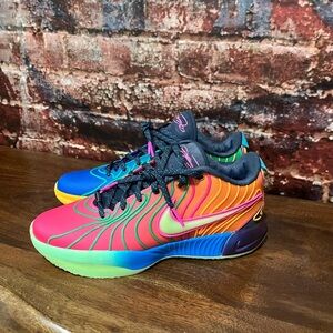 Nike Air Zoom LeBron 21 XXI Mens Basketball Shoes ‘Optimism’ HF5353-400 size 9